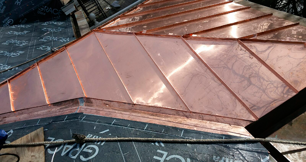 Copper Roofer Somerville, Boston